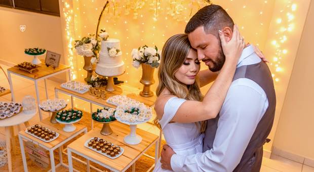 Especial de Coquetel de Casamento no Condomínio Ideal Samambaia do Arthur & Dayani