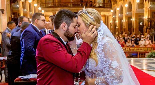 Fotografia de Casamento de Casamento na Catedral da Sé do Gutemberg & Débora