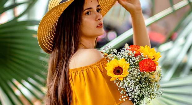 Ensaio Feminino de Ensaio Feminino na Praça Batista Campos da Nairalice