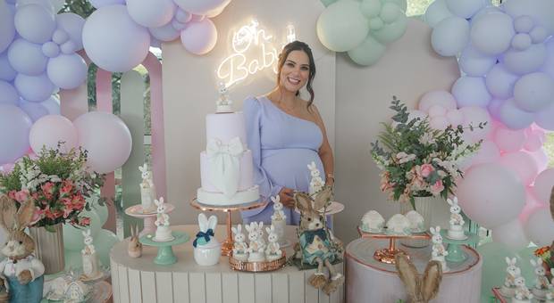 Chá de Bebê  de Giovanna à espera de Aurora e Isadora