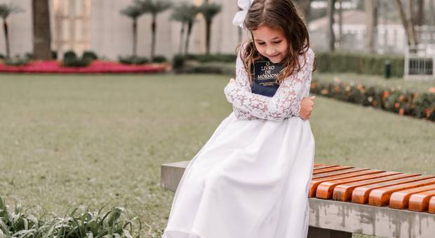 Famílias de Ensaio de Batismo no Templo de Curitiba