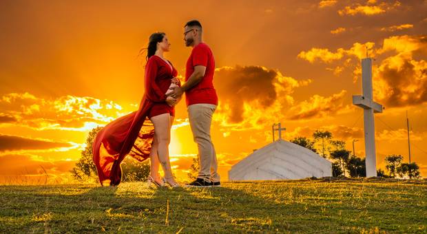 Gestantes & Famílias de Gabi & Leandro - Victor vem aí!