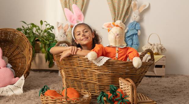 Infantil  de Páscoa Maria Olívia 🐰