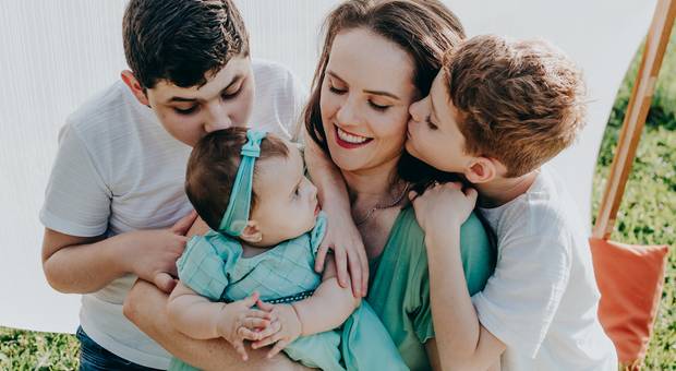 Ensaio de Família de Débora & Família | Ensaio dia das mães