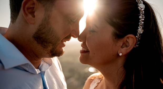 voo de balão de ar quente de Tais e Michel - passeio de balão