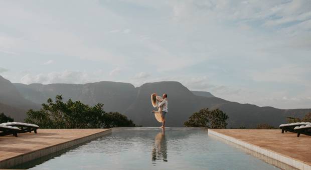 Ensaio Casal de Joice e Luiz Eduardo - Viagem nos canyons. 