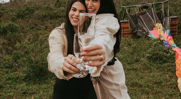 Ensaio Casal de Lorena e Laila - Viagem nos canyons