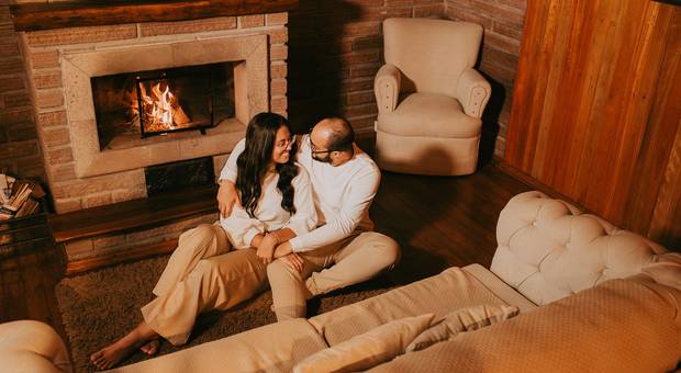 Morada dos Canyons de Ensaio fotográfico na morada dos canyons - chalé 5 - João e Valery