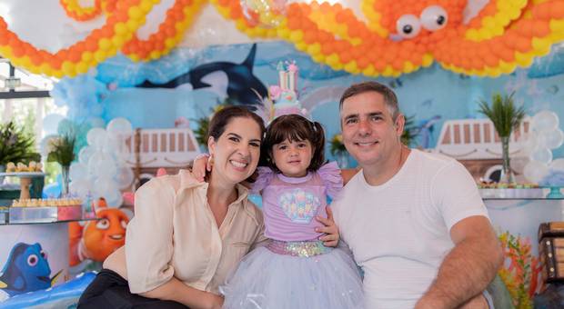 Aniversário de 4 anos Isabela