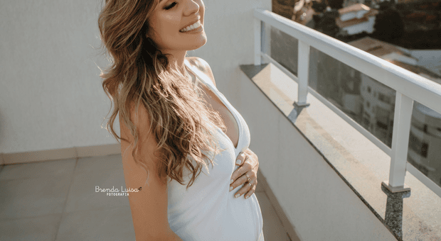 Gestante de Ensaio Lifestyle - Letícia