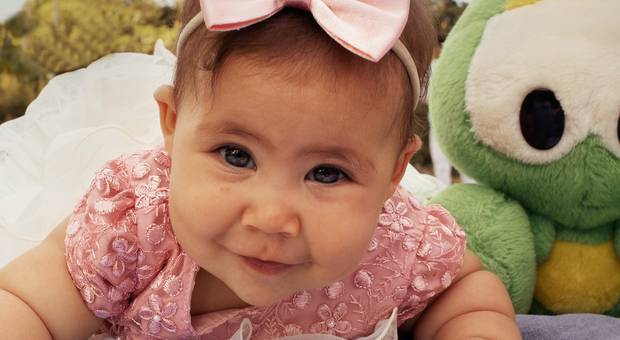 Infantil  de 6 meses da pequena Mari Rô 