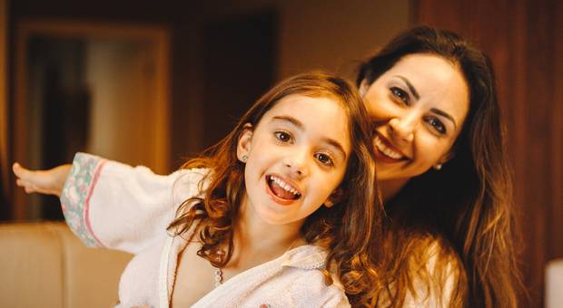 Família de Adriana e Fefê