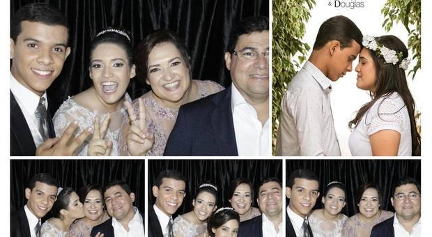 Foto Cabine de Cabine Casamento de Muriely e Douglas