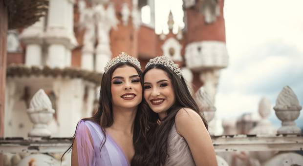 15 Anos de Ensaio de 15 anos Ingrid e Isadora