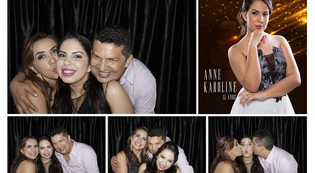 Foto Cabine de Cabine de fotos Festa 15 anos de Anne Karoline