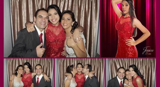 Foto Cabine de Festa na Cabine 15 anos de Jessica