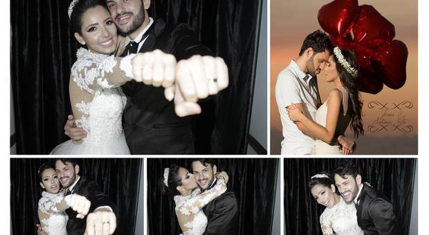 Foto Cabine de Cabine de Fotos Casamento de Jessica e Neto