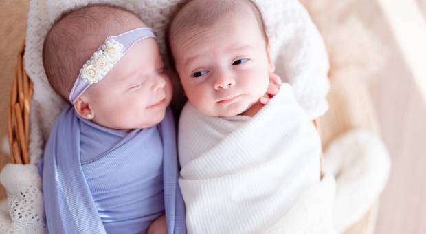 Newborn de Book de recem nascido - Gêmeos Ayla e Eliam