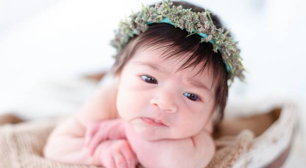 Newborn de Ensaio de recém nascido - Alice