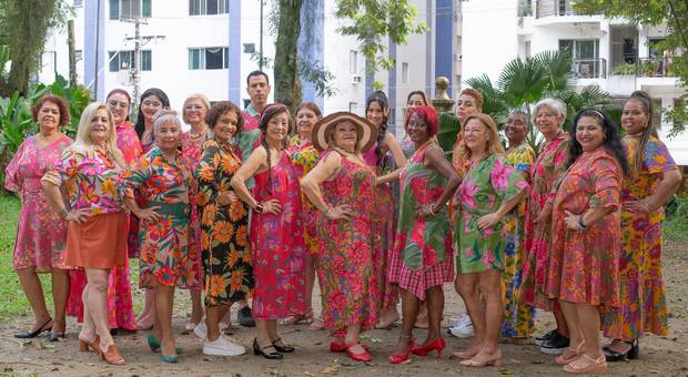Moda de Desfile de Moda Primavera-Verão em São Vicente: Beleza, Modernidade e Elegância