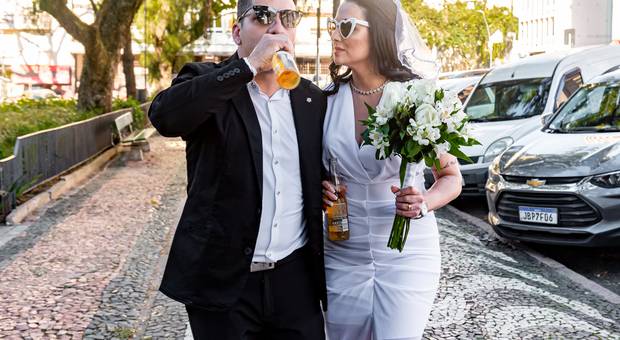 Pré-wedding de Ensaio Fotográfico de Casamento | Camila e Cladimir em um Ensaio Pré-wedding ao Ar Livre