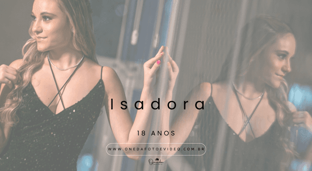 ANIVERSÁRIO de Aniversário Isadora 18 anos