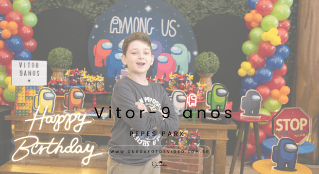 ANIVERSÁRIO de Vitor