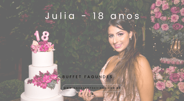ANIVERSÁRIO de Julia - 18 anos