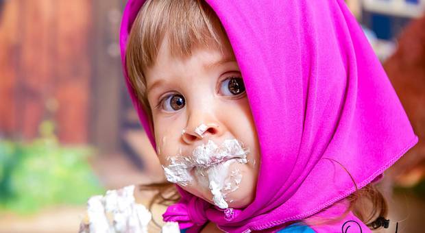 Ensaio INFANTIL de Valentina - Ensaio Smash Masha e Urso