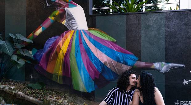 Ensaio Casal de Luiza e Lourenço