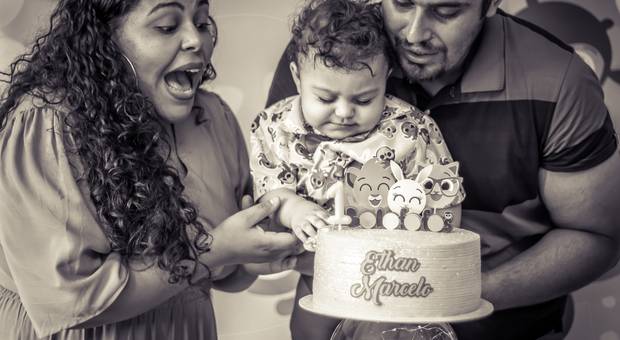 Aniversários de Aniversário Ethan 1 Ano