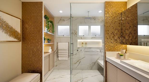 Projeto Residencial de Fotografia de Arquitetura e Interiores - Projeto: Sabrina Parciornik e Salete Marques - Sala de banho