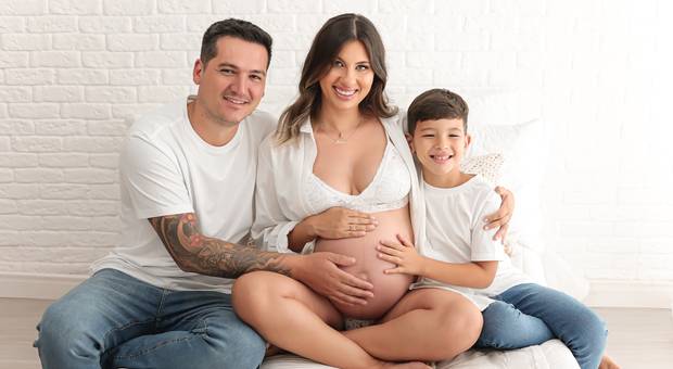 Gestante  de Á espera do Lucas 