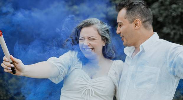 Gestação de Ensaio Revelação - Thacii e Karlos