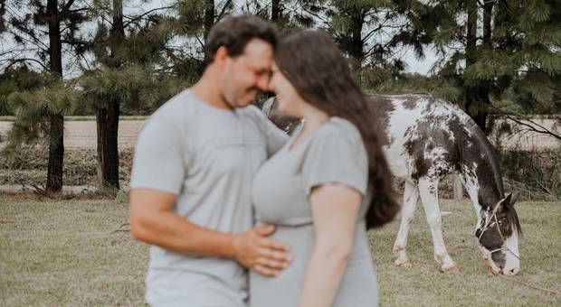 Gestação de Ensaio Revelação - Tainara e Emanoel