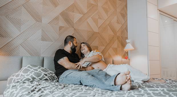 Gestação de Ensaio Gestação - Nathi e Arthur