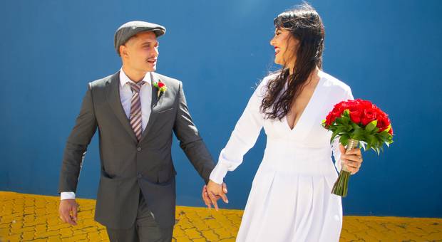 casamento no civil de Iago e Tais