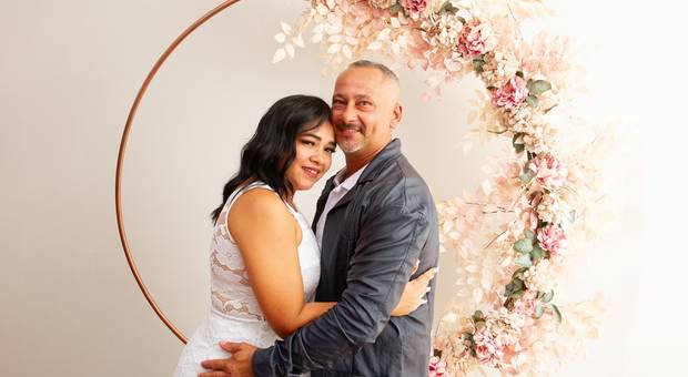 casamento no civil de Mauricio e Debora