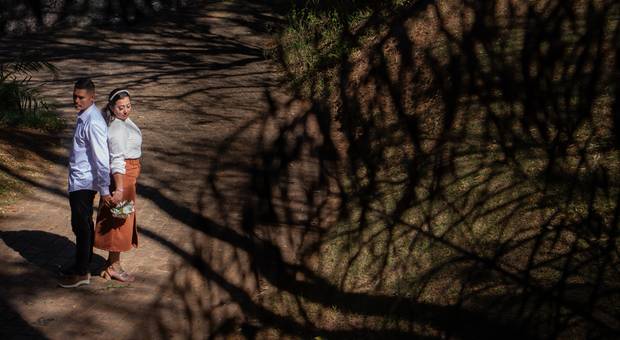 casamento no civil de Daiana e Victor