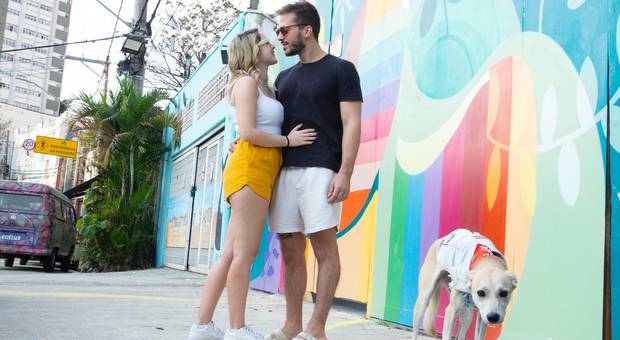 Ensaio de Casal de Ricardo e Maitê