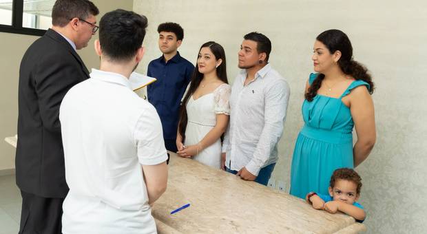 casamento no civil de Francieli e Remerson