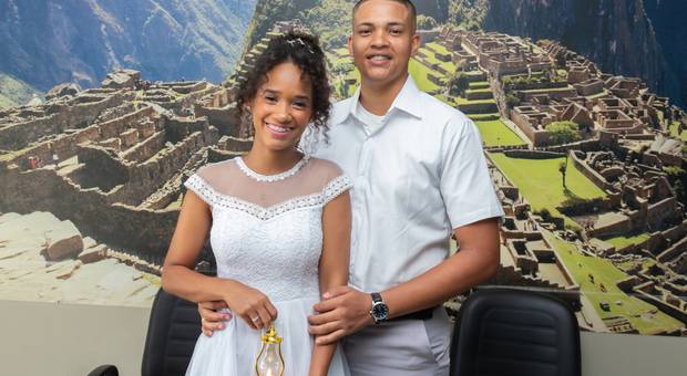 casamento no civil de Gabriel e Vitória