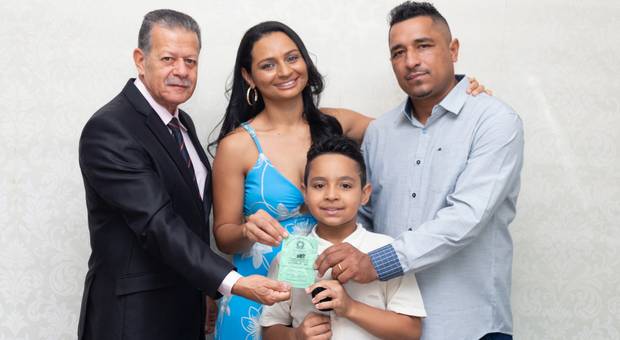 casamento no civil de Ana e Lucas