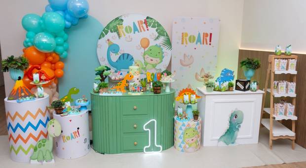 aniversário infantil de Guilherme - 1 aninho