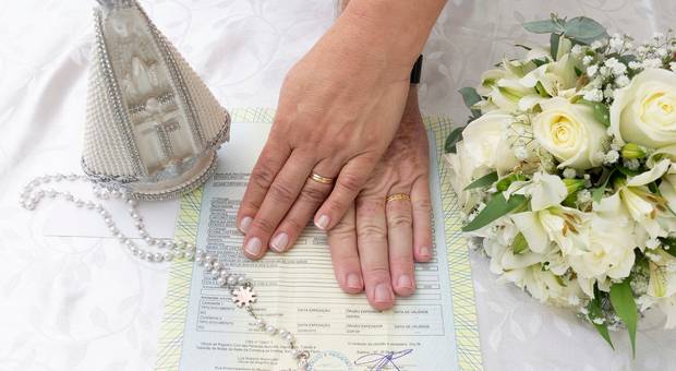 casamento no civil de Eliane e Ataides