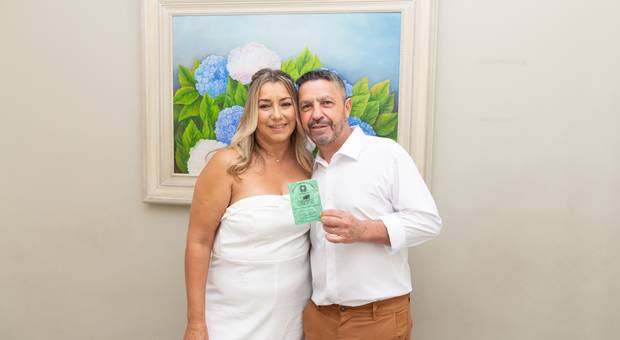 casamento no civil de Marcos e Eliete