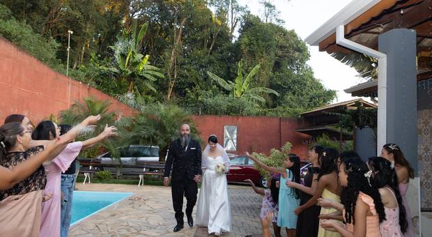 festa de casamento de Cizele e Agnaldo