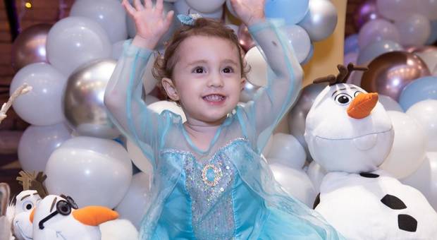 Festinhas de Festa Infantil - Alexa 03 anos (Frozen)