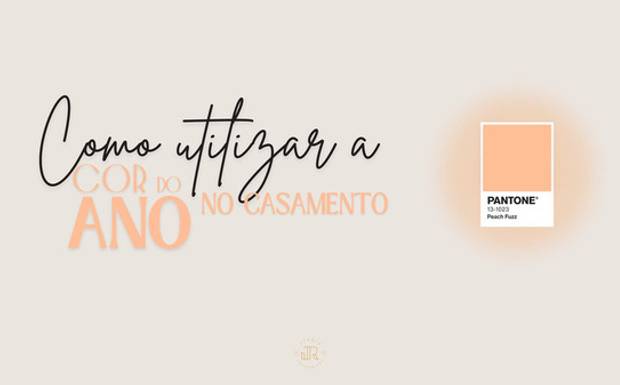 Como utilizar a cor do ano no seu casamento em 2024!