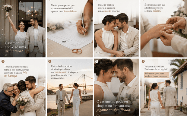 Casamento civil em Florianópolis: por que esse momento também merece ser fotografado?